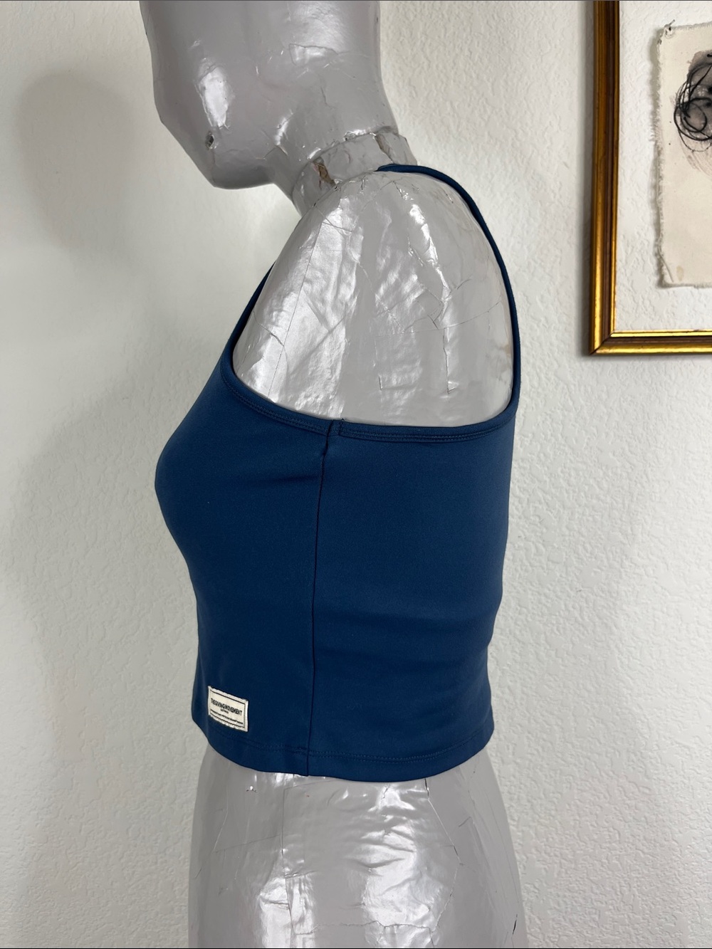 The Giving Movement Navy Racerback Tank Top - Picture 4 of 7